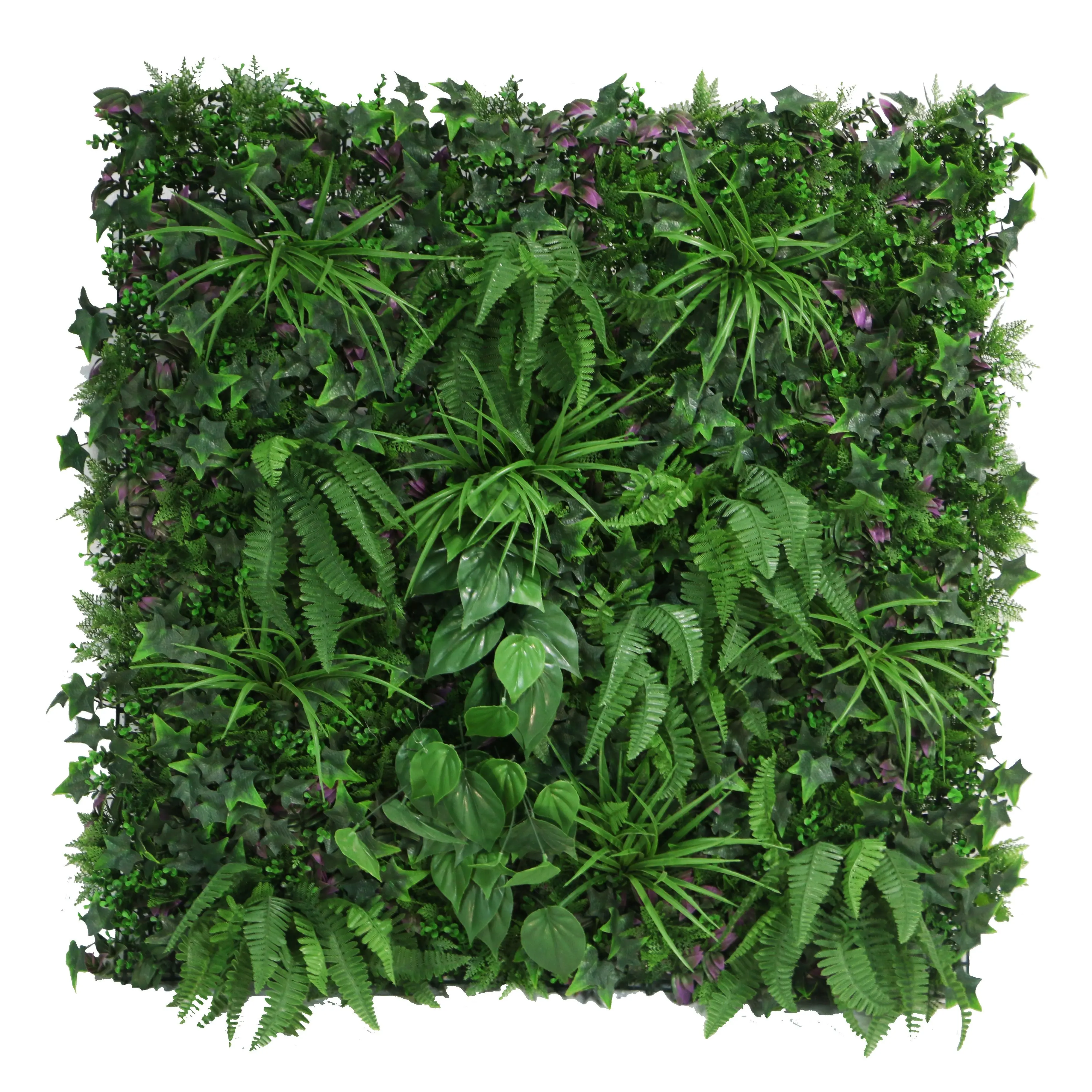 الاصطناعي جدار النبات الاصطناعي الجدار الأخضر العمودي حديقة زهرة غلاية/الرش المستخدمة مع زهرة/النباتات الخضراء البلاستيكية PE