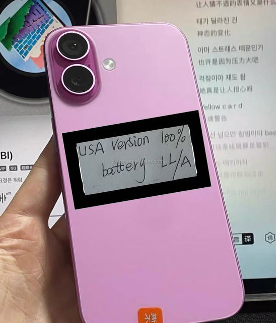 Discount Wholesale Original 99% New for iPhone 16 Smartphone, US Version Unlocked Phone 128GB 256GB 512GB 5G Used Phone