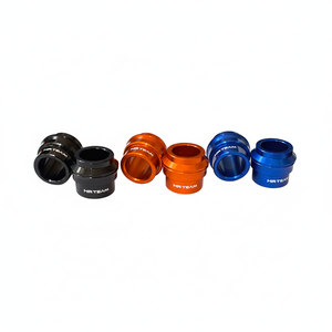 Distanziali ruota posteriori 450 16-22 Husqvarna FC 20mm e 15mm rifiniti in lega e alluminio blu cromato - Product Image 1