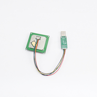 Módulo Lector/Escritor de Etiquetas RFID UHF con Antena de Cerámica de Tamaño Pequeño, Integración de Software SDK y Demostración Gratuitos