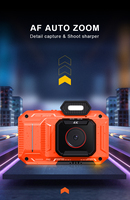 Pabrik 4K 2.88 inci layar HD portabel, kamera Digital modis 18X perbesaran 48MPX kamera Video Selfie dengan dukungan kartu SD