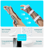 Exosquelette liquide - Dispositif de fixation externe médical personnalisé