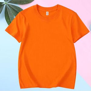 Free Sample Custom Logo Factory Summer Wholesale Cotton Blank T Shirt Girl <b>Plain</b> <b>White</b> <b>Plain</b> Oversize <b>Tshirt</b> for Kid - Product Image 3