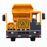 Nouveau camion benne minier souterrain 8t avec moteur et boîte de vitesses Yuchai pour le transport de minerai souterrain dans les projets de tunnels miniers