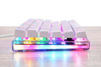 Grosir Keyboard Gaming berkabel USB 87-key sumbu merah Keyboard mekanis dengan warna-warni RGB Backlit untuk e-sports office