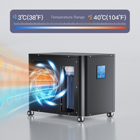 ICEGALAX 1/2HP 1HP refroidisseur d'eau WIFI APP contrôle froid refroidisseur plongeant avec filtre bain de glace refroidisseur Machine équipement de refroidissement