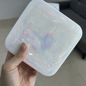1 pièce de pierre d'opale blanche Aurora non taillée de 630g pour la découpe de pierres précieuses - Product Image 4