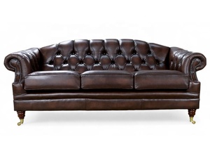 Canapé Chesterfield Commercial en Cuir PU Capitonnée 3 Places pour Hall d'Hôtel, Bar, Salon, Mobilier d'Hôtellerie - Product Image 3