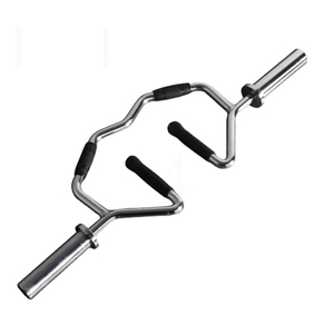 <span class=keywords><strong>Barre</strong></span> de musculation en acier personnalisée de marque Steel Power Pulls, unisexe, 10 kg, pour <span class=keywords><strong>biceps</strong></span>, triceps, trapèzes, <span class=keywords><strong>avec</strong></span> poignées en caoutchouc - Product Image 5