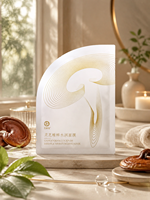 Sachets d'emballage personnalisés à trois soudures étanches pour masques faciaux, anti-traces de doigts, anti-taches, en aluminium, pour lotions cosmétiques et crèmes contour des yeux