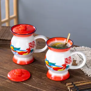 Spittoon Glas Home Nostalgische Oude Kamer Pot Cup Verjaardagscadeau Met Handketel Best Verkopende Producten 2023 Amazon
