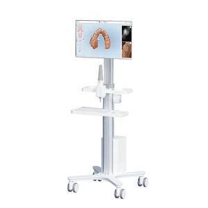 Luxurious Medical Cart All-in-one Screen PC <strong>Computer</strong> 23.8 Inch Mobile Dental <strong>Trolley</strong> for Dental Clinic Beauty Salon - Product Image 1