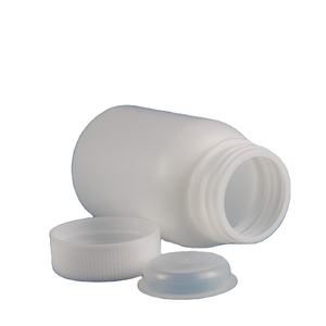 Nouveauté Bouteille en plastique HDPE à grande ouverture d'une capacité de 100ml avec capuchon intérieur pour le stockage à usage expérimental <span class=keywords><strong>ou</strong></span> l'ensachage imprimé - Product Image 2