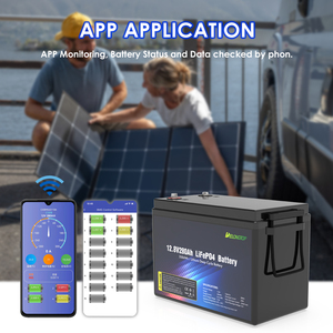 Batterie lithium-ion portable LFP12200 à cycle de vie élevé 12V 100Ah 150Ah 200Ah 280Ah 314Ah pour stockage d'énergie solaire et alimentation de secours marine - Product Image 4