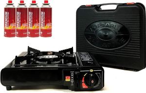 Estufa de <span class=keywords><strong>Gas</strong></span> Portátil de Propano y Butano de Fábrica, Hornillo de <span class=keywords><strong>Gas</strong></span> para Acampar de un Solo Quemador, Encendido Automático, Venta Caliente - Product Image 3