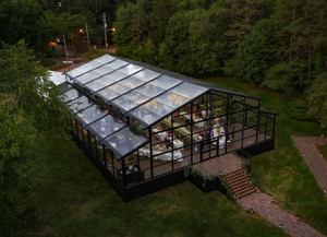 300-500 người ngoài trời sang trọng trong suốt Lều sự kiện đám cưới với logo tùy chỉnh bền vải PVC chống cháy công suất cao - Product Image 2