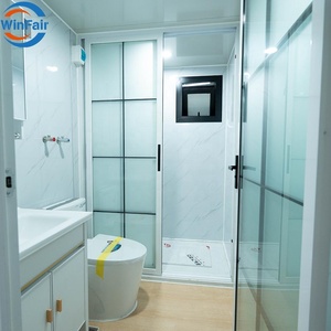 Maisons modulaires préfabriquées économiques WinFair <span class=keywords><strong>Venezuela</strong></span> de 20 pieds en conteneurs, villas avec couleur personnalisée pour studio de jardin - Product Image 5