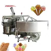 เครื่องทำกรวยไอศครีมวาฟเฟิล,เครื่องทำโคนขนมปังบิสกิตแบบอัตโนมัติ