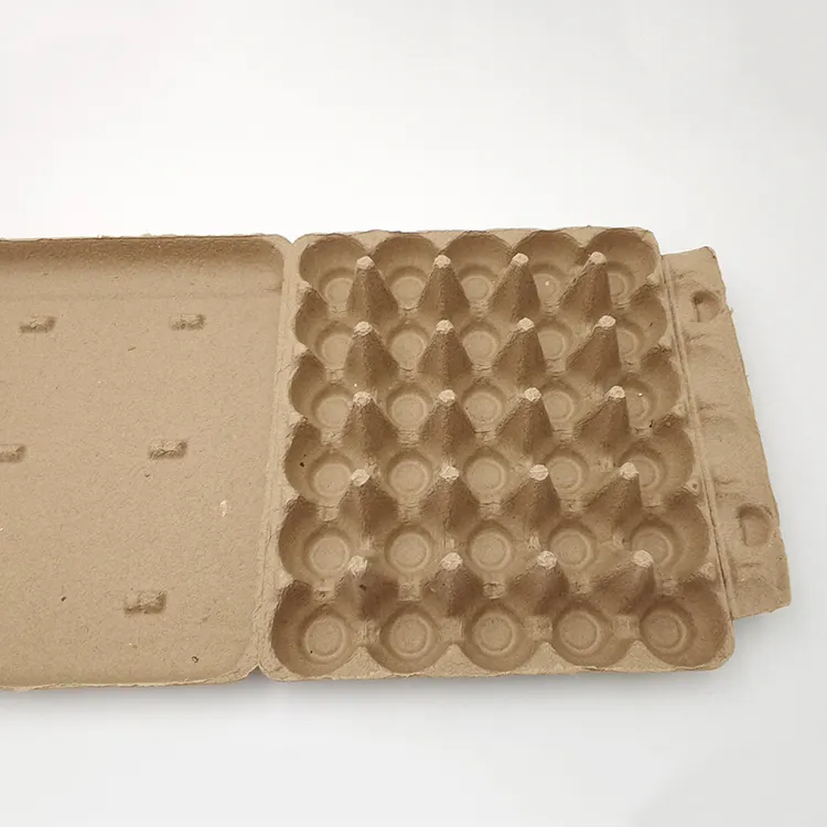 ウズラの卵プラスチック紙パルプトレイ、プラスチック卵トレイ-30卵用