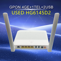 Routeur modem GPON ONU HG6145D2 d'occasion, HG6145D2 4GE+1TEL+2USB, WIFI 2.4G+5G, ONU ONT FTTH, HG6145F XPON ONU