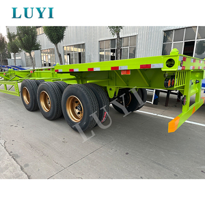 Semi-remorques squelette LUYI à 2/3/4 essieux pour le transport de conteneurs en port et en terminal - Product Image 6
