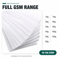 Rouleaux de tissu non tissé 100 % polypropylène (piqué à l'aiguille) sur mesure pour entoilages de sacs - Fournisseur direct proposant longueur et largeur