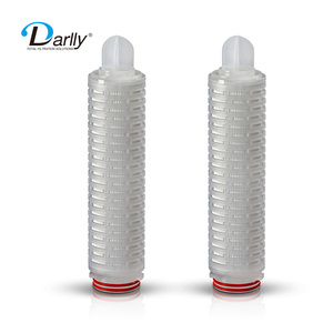 Mühle Großhandel Hepa Luftfilter PTFE Membran tiefe Falten filter patronen PTFE 2 UM Filter für Abgas sammler - Product Image 1
