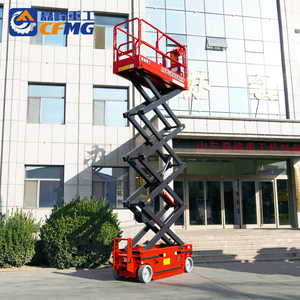 Elevador <span class=keywords><strong>de</strong></span> tijera portátil <span class=keywords><strong>de</strong></span> 6m, 8m, 10m, 12m, plataforma <span class=keywords><strong>de</strong></span> elevación aérea hidráulica móvil - Product Image 4