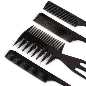 Herramienta profesional de estilismo de cabello para salón de belleza, conjunto de Peine de pelo de alta calidad, de plástico, 10 Uds., venta al por mayor - Product Image 3
