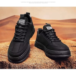 Zapatos Casuales de Trabajo Cómodos en Oferta de Fábrica, Mocasines Retro, Zapatos Deportivos de Baloncesto con Bordado de PU - Product Image 5