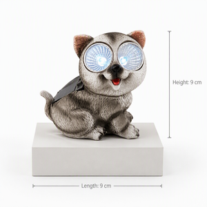 Escultura <span class=keywords><strong>de</strong></span> Resina <span class=keywords><strong>de</strong></span> Animal, Figura <span class=keywords><strong>de</strong></span> Gato Navideña, Hecha a Mano y Pintada a Mano, Decoración <span class=keywords><strong>de</strong></span> Jardín para Exteriores, Regalo al por Mayor, LED Solar, CE ROHS LIFA - Product Image 3
