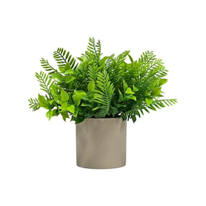 Décoration de salon, bureau, entrée, armoire à vin, fleur artificielle, simulation de petite plante en pot - Product Image 3
