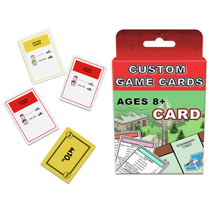 Personnalisable pour les cartes de jeu <span class=keywords><strong>Monopoly</strong></span> pour adultes imprimées sur papier pour un jeu personnalisé - Product Image 2