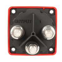Interrupteur sélecteur de batterie double 300A 6007 Série M, sélecteur 4 positions 1-2-Both-Off, interrupteur d'isolement de batterie marine pour bateaux et camions