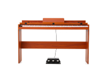88-Key Semi-Weighted Touch-Sensitive Electric Digital Piano Keyboard with 128 Rhythms and Single Tone Educational Instrument