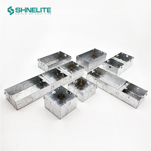 High Quality 3*3 square Metal Wall Switch Box