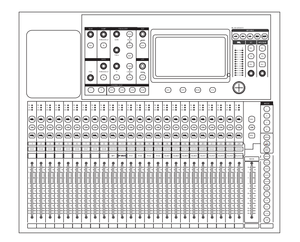 <span class=keywords><strong>Console</strong></span> de <span class=keywords><strong>mixage</strong></span> numérique DM 24, 24 canaux avec effets intégrés et prise en charge USB MP3 - Product Image 3