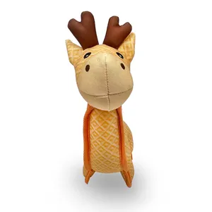 High Quality Factory Oxford Cloth Giraffe Dog Toy Durable Interactive Pet Toy