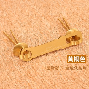 Brass <b>Door</b> Latch Full Copper Toggle Lock <b>Rustic</b> Style Hardware Accessory For Interior <b>Door</b> - Product Image 2