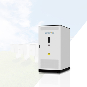 ตู้เก็บพลังงาน Renepoly 125kW 257kWh LiFePO4 BESS พร้อมความสามารถเชื่อมต่อและปลดการเชื่อมต่อระบบไฟฟ้า (ออนกริด/ออฟกริด) สำหรับระบบไมโครกริดแบบไฮบริด พร้อมระบบสำรองไฟที่เชื่อถือได้ - Product Image 1