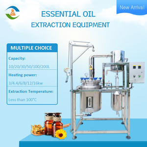 Yeni buhar damıtma 10-200 litre uçucu yağ çıkarma makinesi satılık - Product Image 3