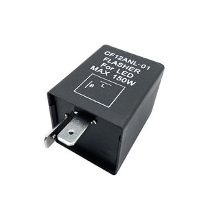 Autodragons CF12-ANL01 Relé intermitente LED de 2 pines, decodificador de intermitentes para evitar hiperflash, ecualizadores de carga, intermitentes LED CF12 - Product Image 2