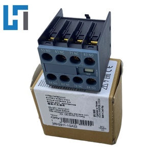 สวิตช์เสริมแบบใหม่ของแท้ 2NO+2NC 3RH2911-1GA22 ตัวควบคุมโปรแกรม PLC 3RH29111GA22 มีสินค้าในสต็อก - Product Image 1