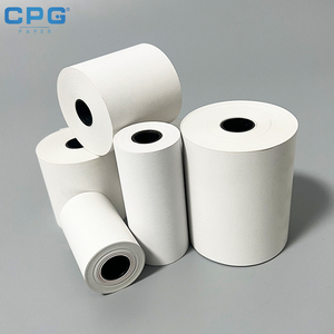 Thermal <b>Paper</b> <b>Roll</b> 57x40mm 57x30mm 48gsm OEM Custom Low Dust Eco-Friendly Till <b>Rolls</b> for Credit Card Machines - Product Image 1