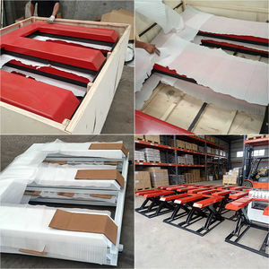 Zelfrijdende schaarhoogwerker voor ruig terrein, hydraulisch, elektrisch, voor grote buitenprojecten in de bouw - Product Image 2