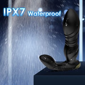 <span class=keywords><strong>Plug</strong></span> anale vibrante con vibratore a impulsi di scossa elettrica massaggiatore anale della prostata per gli uomini giocattolo del sesso del vibratore del punto G anale - Product Image 5