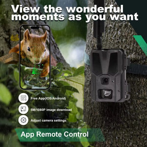 Willfine ống kính IR động vật hoang dã ngoài trời phát hiện chuyển động tầm nhìn góc rộng không thấm nước IP66 4k săn bắn trò chơi Đường Mòn máy ảnh với sức mạnh ai - Product Image 3