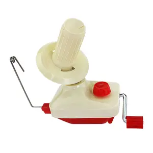 China manufacturer wool yarn hand winding machine red hand winder for yarn ball