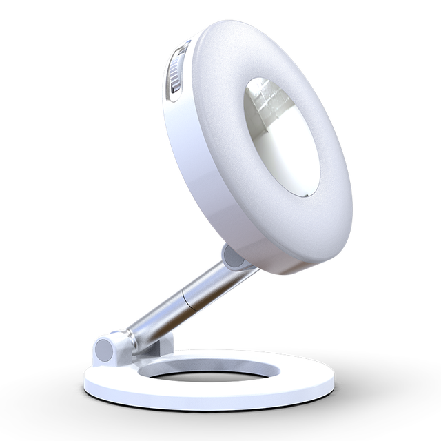 Magnetic Selfie Ring Light Compatible with Magsafe Phone Stand Fill Light Foldable Extendable Stepless Adjustable Video Light