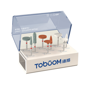 Kit di Lucidatura Elettrica in <span class=keywords><strong>Zirconia</strong></span> Toboom HP0109D, Frese per Taglio e Lucidatura ad Alta Velocità per Uso Extra-Orale in Laboratorio/Clinica Dentale - Product Image 3